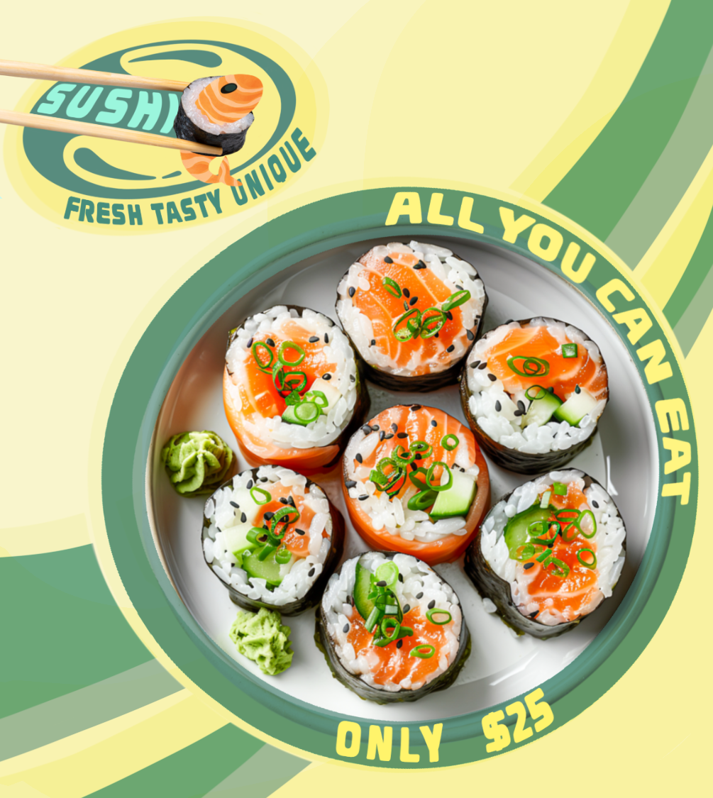 Sushi Restaurant Advertisements